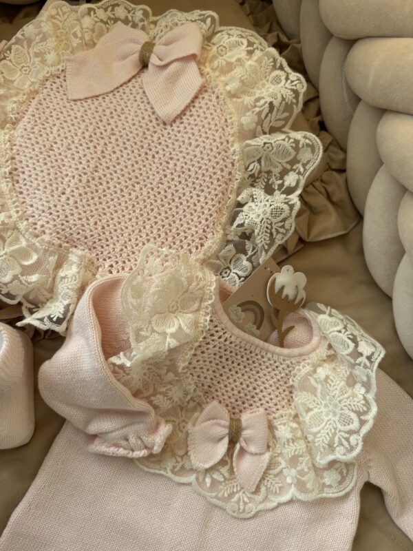 Exclusieve complete newbornset 5-delig Roze - Afbeelding 2