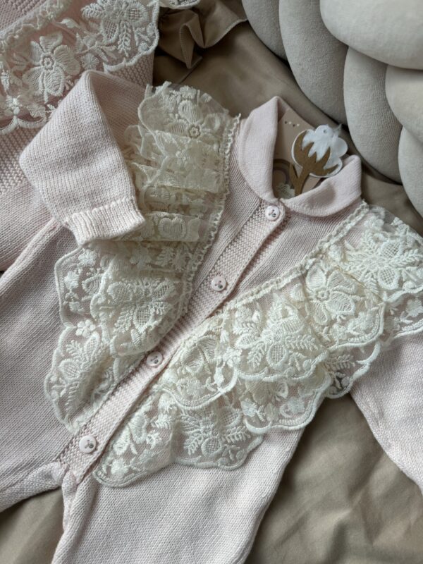 Unieke complete newbornset wikkeldeken Roze - Afbeelding 2