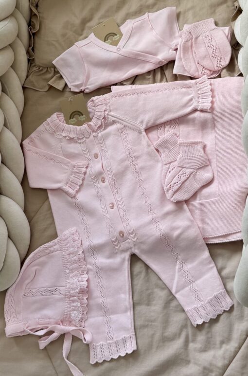 Complete Newbornset 7-delig Majestic Pink