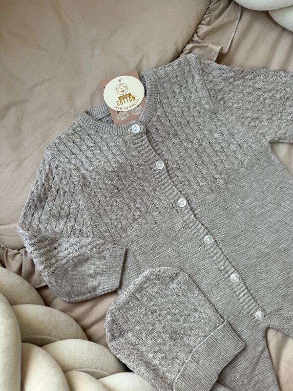 Boxpakje 2-delig unisex Taupe - Afbeelding 2