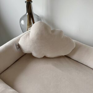 Velvety Ivory Cloud Kussen