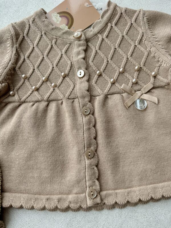 2-delige Set Unique Warm Beige Parel - Afbeelding 4