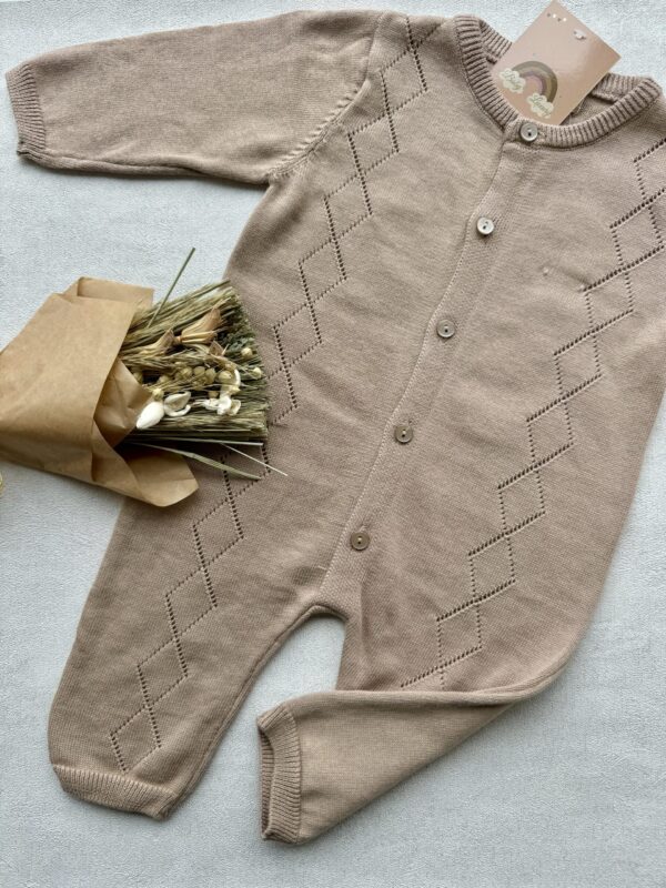Gebreid Boxpakje Almond Weave Unisex - Afbeelding 3