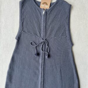 Premium Slaapzak SpaceBlue Pompon Unisex