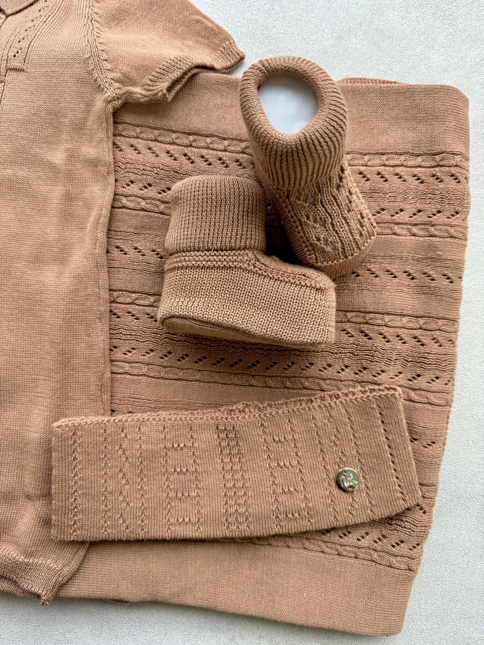 Complete Newbornset ChestNut Cloud 5-delig - Afbeelding 5