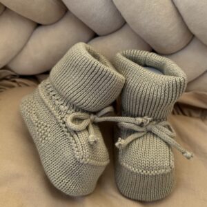 Gebreide Booties Sage Unisex