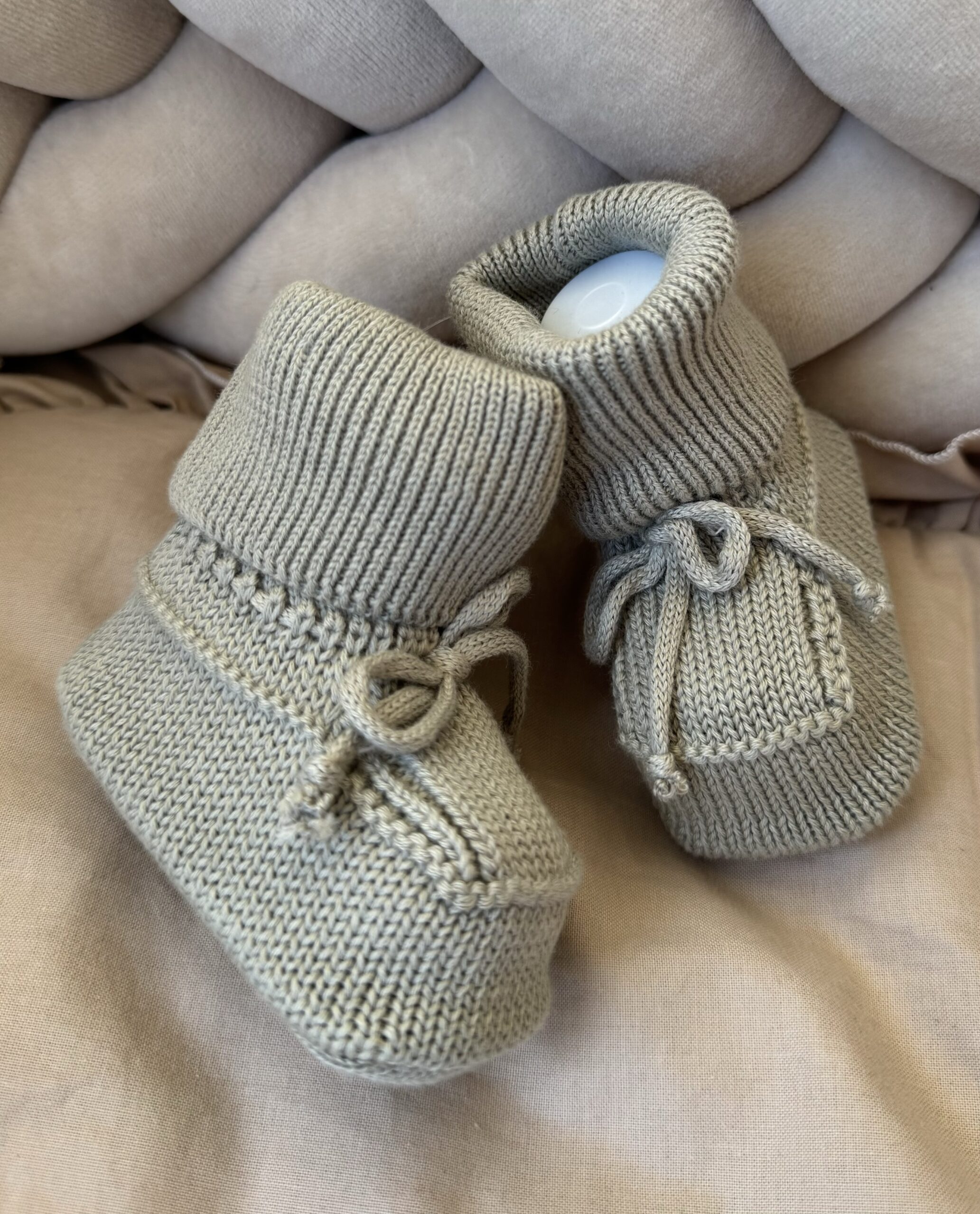 Gebreide Booties Sage Unisex