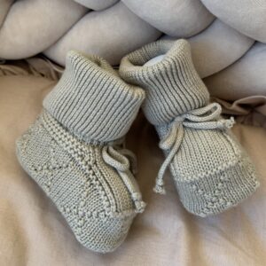 Gebreide Booties Sage Unisex