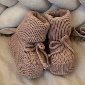 Gebreide Booties ChestNut Unisex