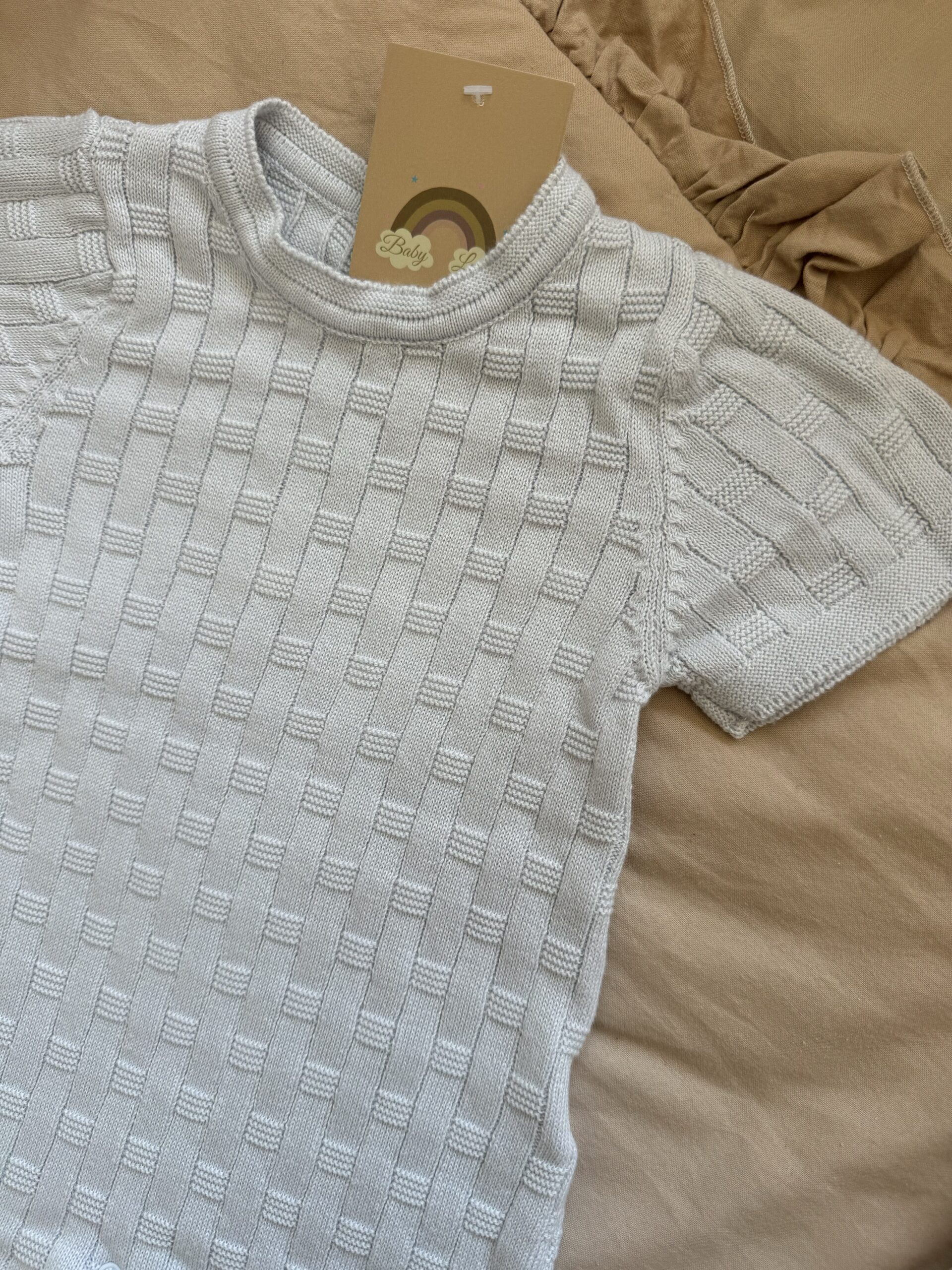 Boxpakje Babyblauw Gebreid - Afbeelding 2