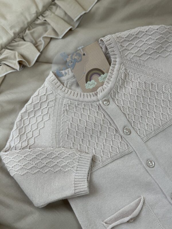 Boxpakje Unisex Klassiek Taupe 2-delig - Afbeelding 4