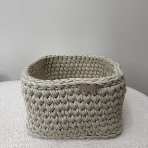 Handgemaakte Commodemand Vierkant Sand #4