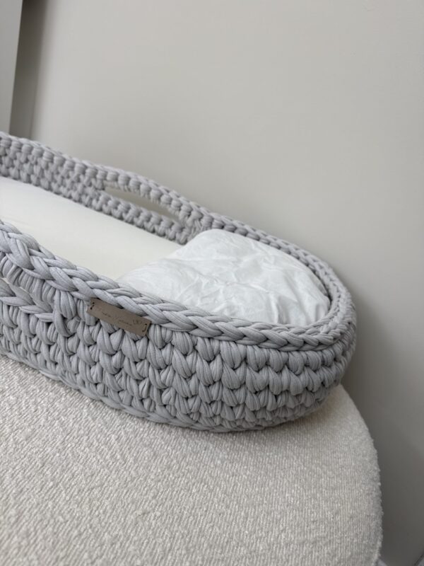 Cotton Verschoonmand SandGrey #174 - Afbeelding 2