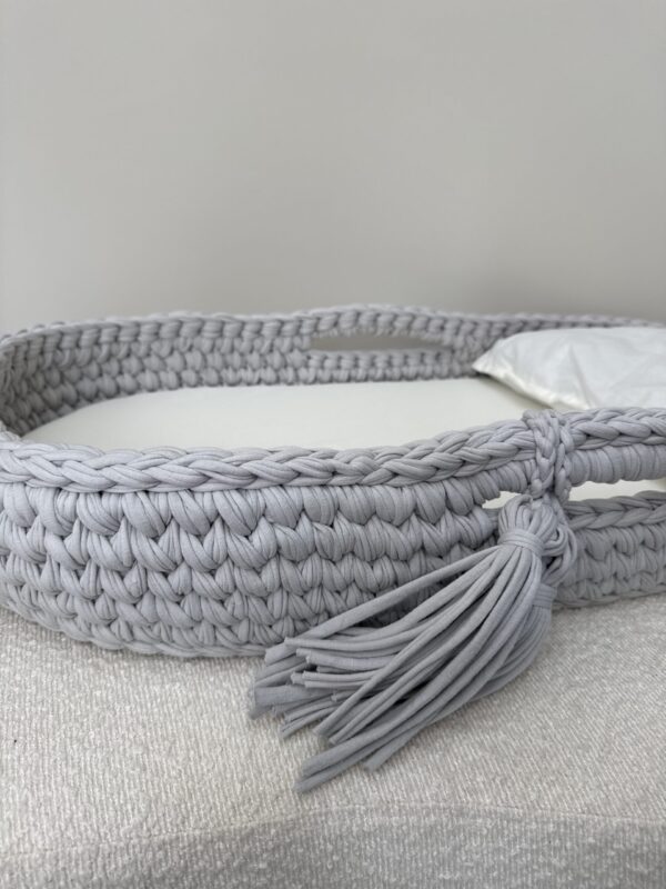 Cotton Verschoonmand SandGrey #174 - Afbeelding 3