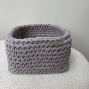 Handgemaakte Commodemand Vierkant Misty Taupe #4428